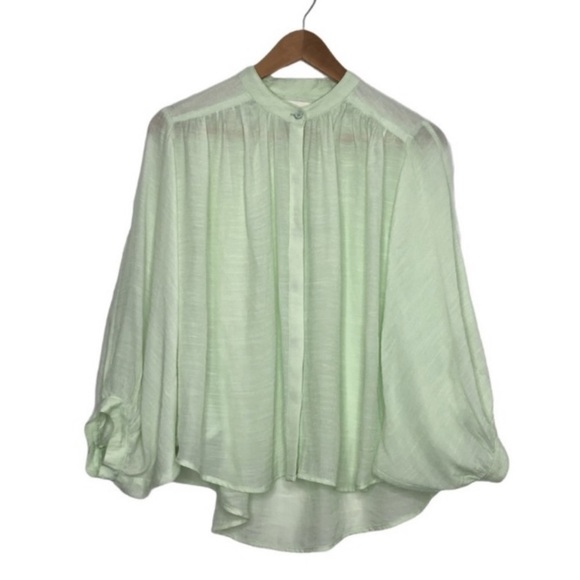 Anthropologie Maeve dolman balloon sleeve top. - Picture 2 of 6